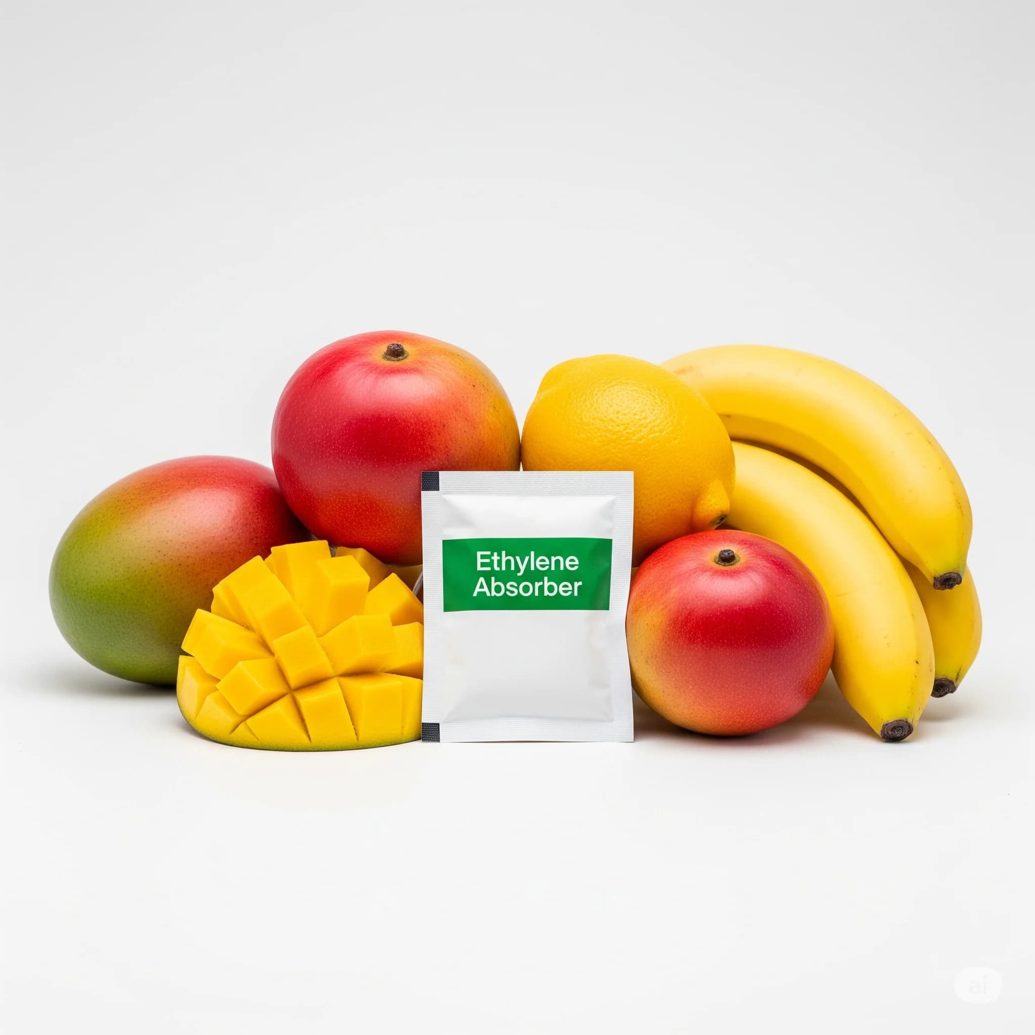 Sachet EthyleneAbsorber bersama buah segar